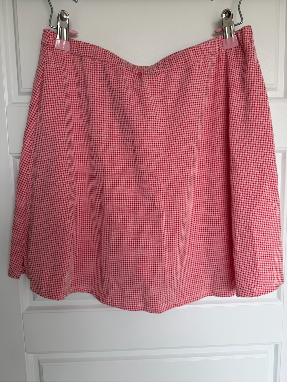 Red Gingham Women's Skort- Only Worn Once